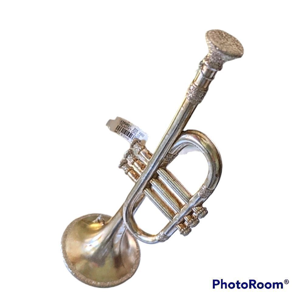 Trumpet Christmas Tree Ornament